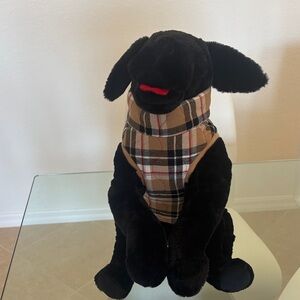 Plaid beige red white Large top unisex 💙🩷